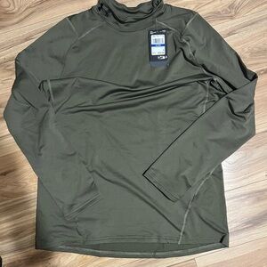 Under Armour Olive Green Long Sleeve Performance Top